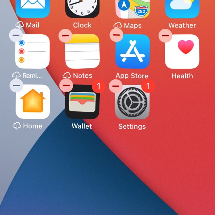 Hide Home Screen in iOS 15.