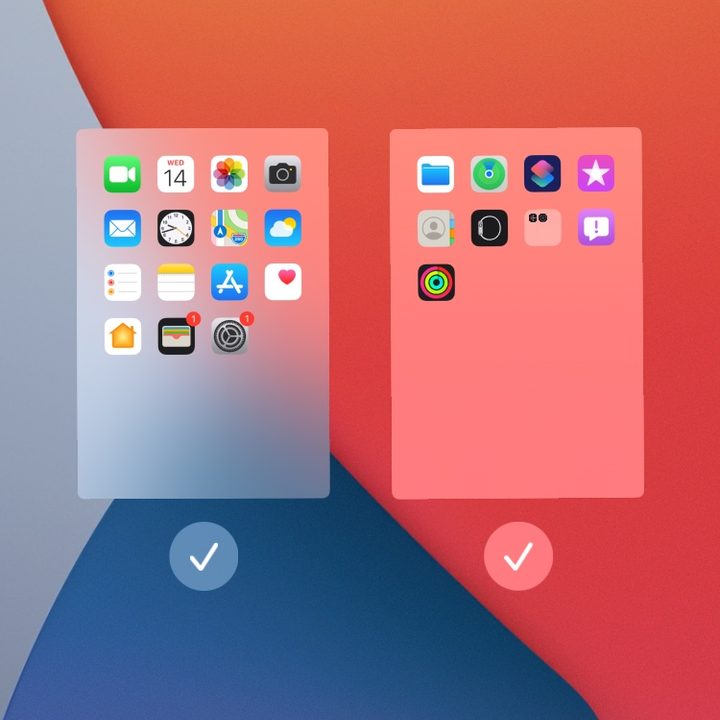 Hide Home Screen in iOS 15.