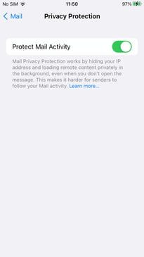 How to use iOS 15's Mail Privacy Protection Privacy Protection Settings menu.