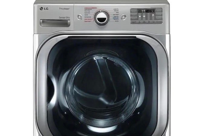 The front of the LG DLEX8100V.