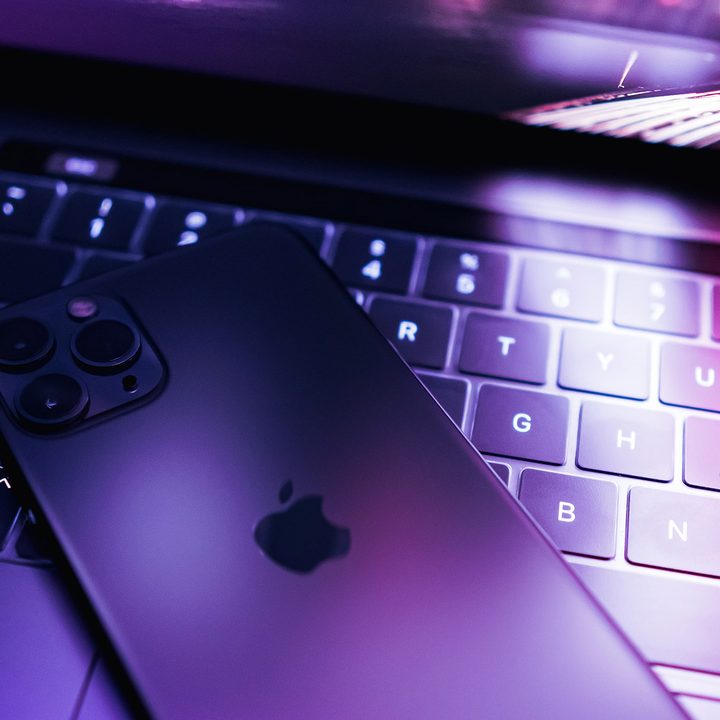 macbook and iphone 11