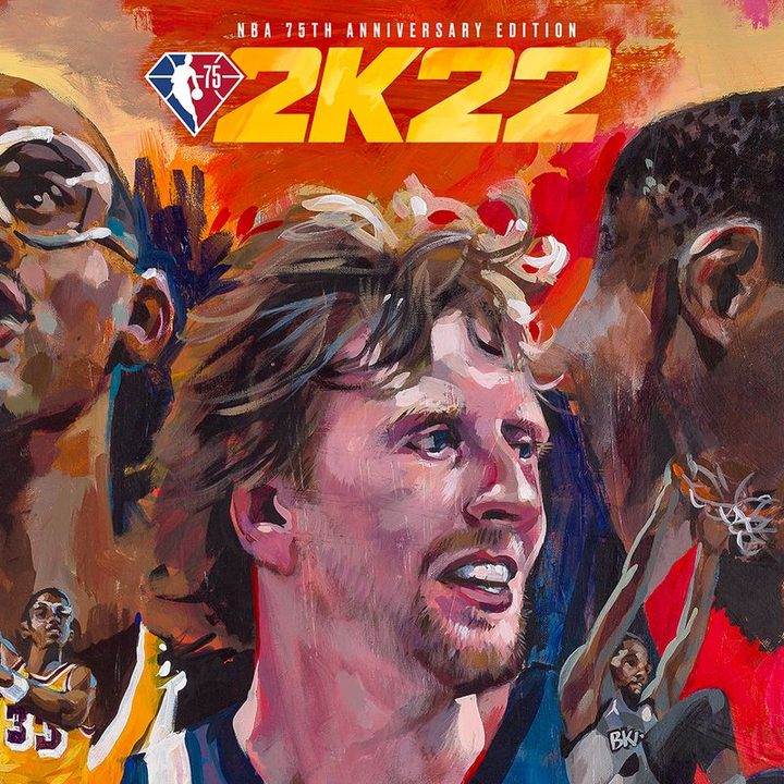 Three of the cover stars for NBA 2K22.