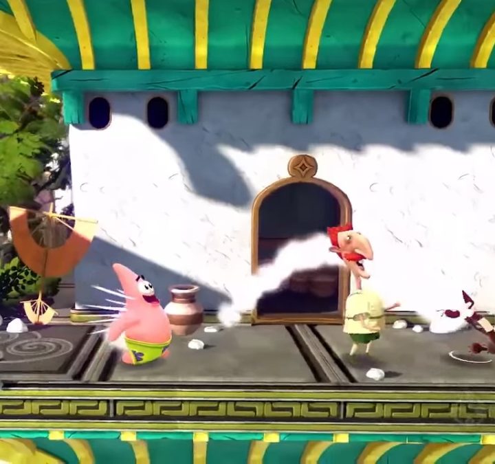 Nickelodeon All-Star Brawl pirate stage.