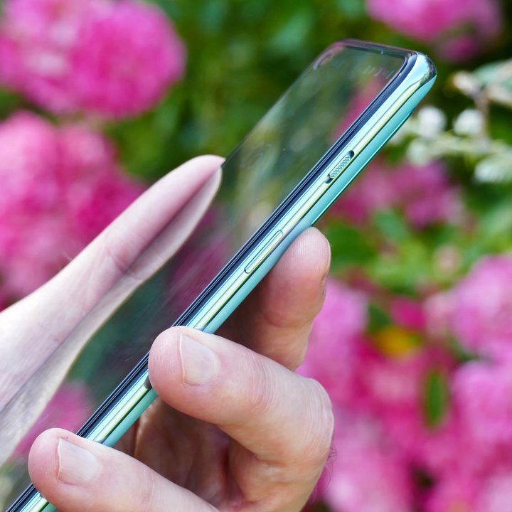 The OnePlus Nord 2's alert slider.