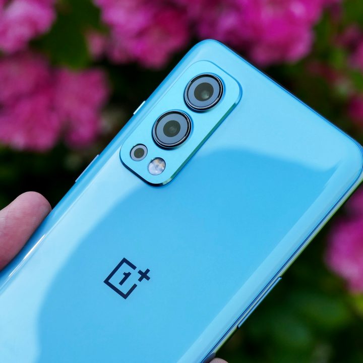 The OnePlus Nord 2's camera module.