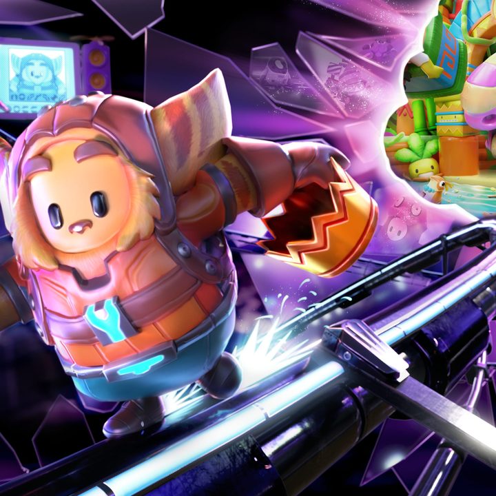 A Ratchet skin in Fall Guys Ultimate Knockout.
