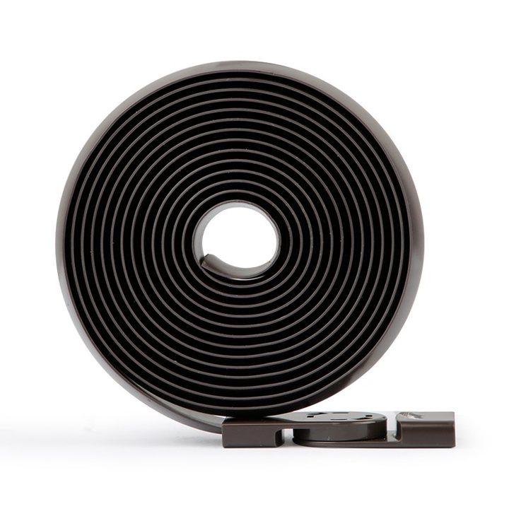 Magnetic tape for robot vacuum boundaries.