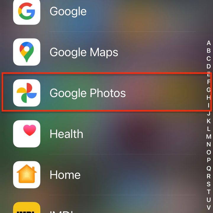 Sharing photos on Google.