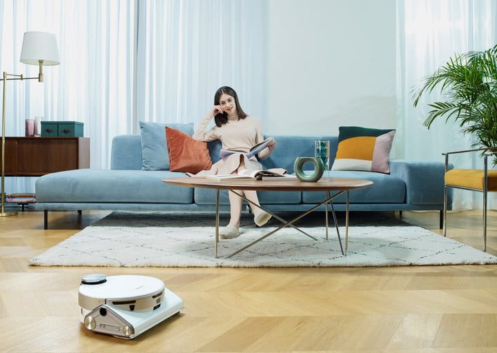 Samsung's robot vacuum using lidar.