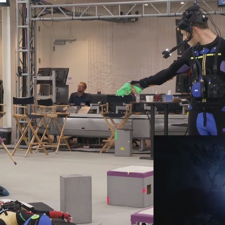 Resident Evil Village's actors motion capture the game's shocking Mia scene.