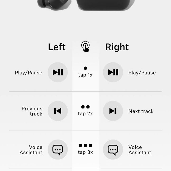 Sennheiser Smart Control app for Android screenshot.