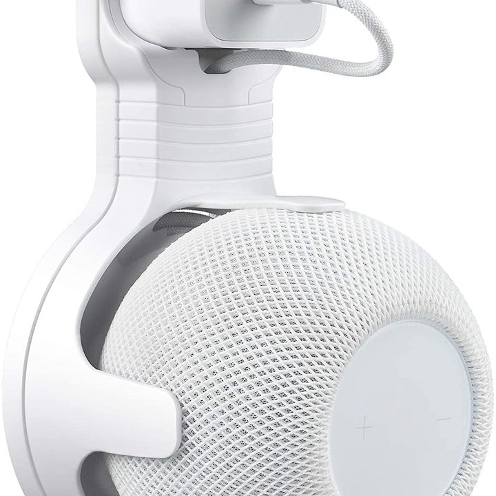 The Stanstar Outlet Wall Mount for HomePod mini.