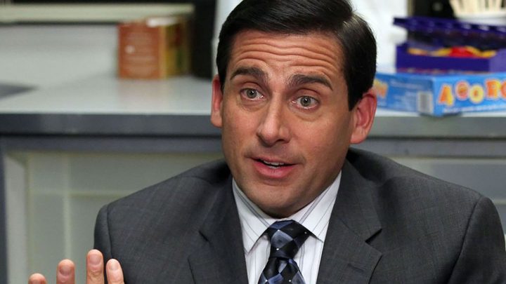 Steve Carell in The Office.