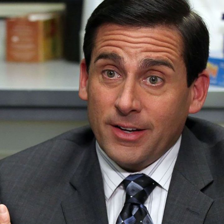 Steve Carell in The Office.