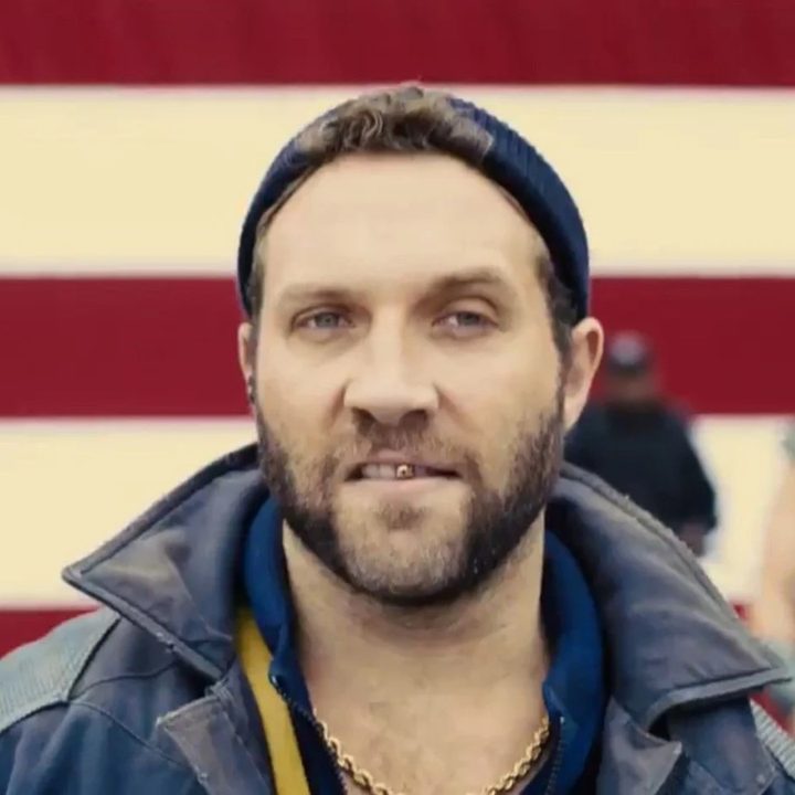 Jai Courtney as Captain Boomerang in The Suicide Squad.