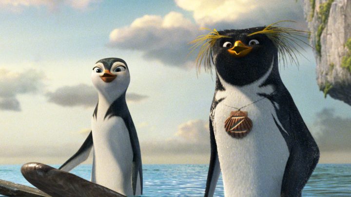 Lani and Cody in "Surf's Up"