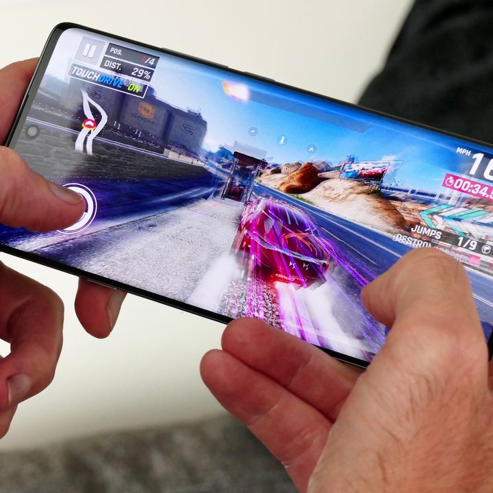 Asphalt 9: Legends played on the TCL 20 Pro 5G.
