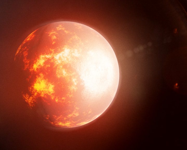 Potential lava world TOI 1807 b.