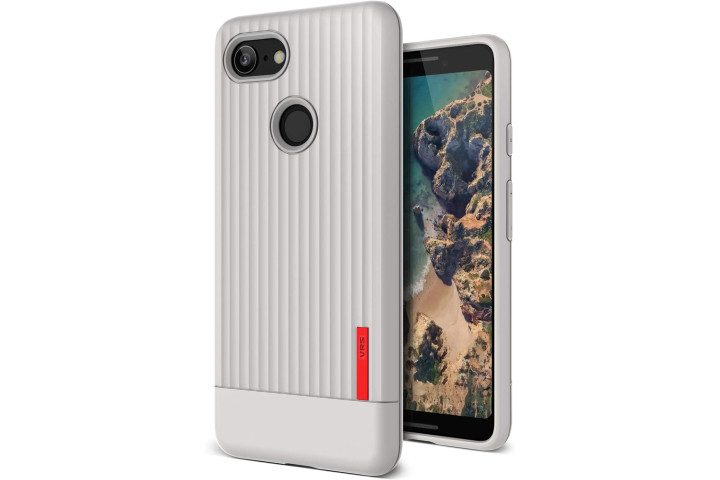 The VRS Design Slim Sporty Case for the Google Pixel 3 in gray.