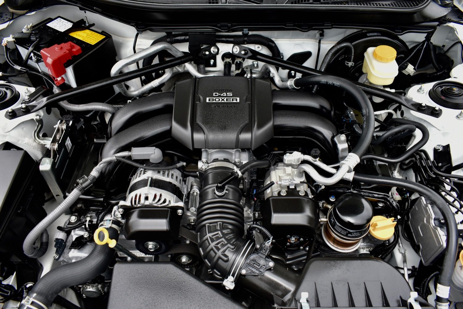 The 2022 Toyota GR 86's engine.