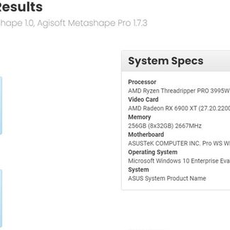 AMD Threadripper 3995WX benchmarks.