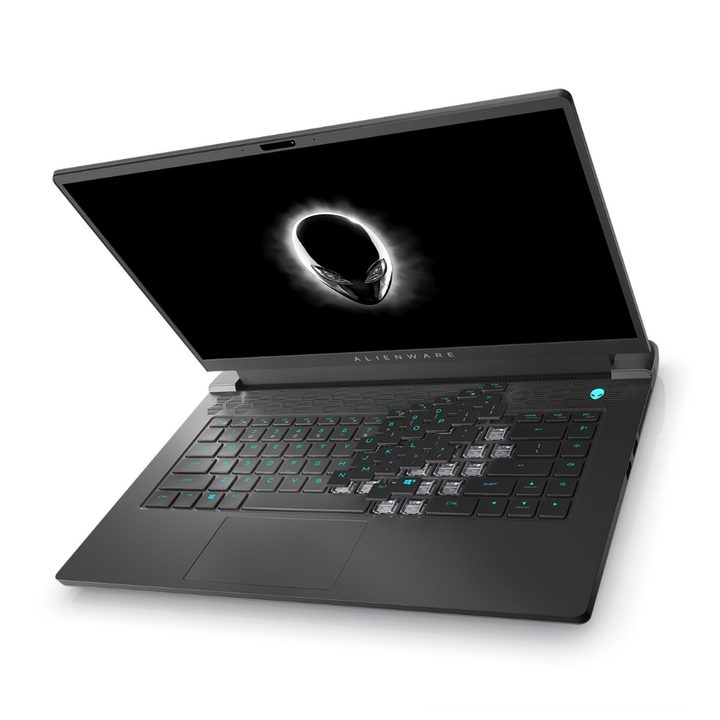 Alienware M15 Laptop on White Background