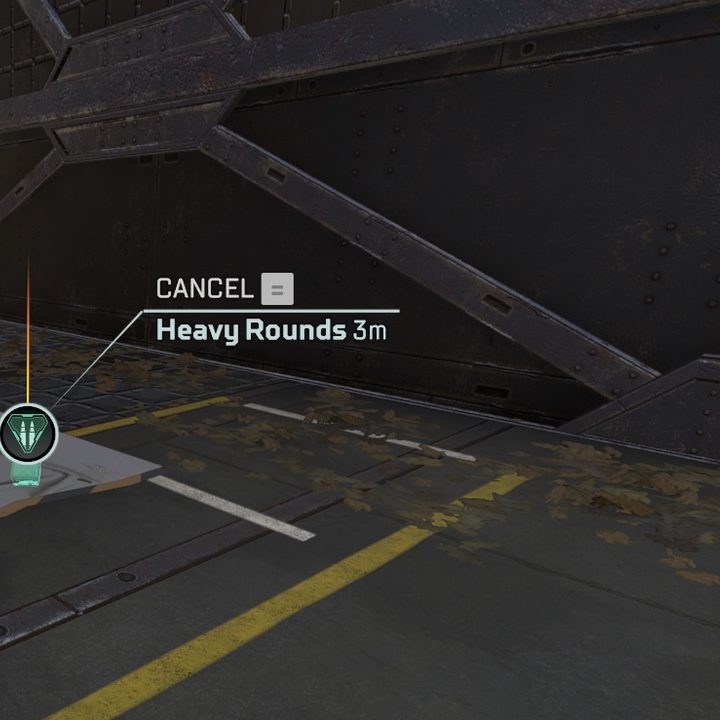 Apex Legends "Ping System" being used to alert players of Heavy Ammo.