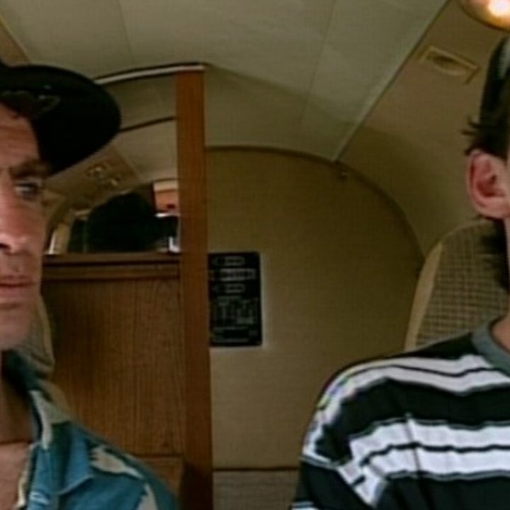John Lurie and Matt Dillon in Fishing with John.