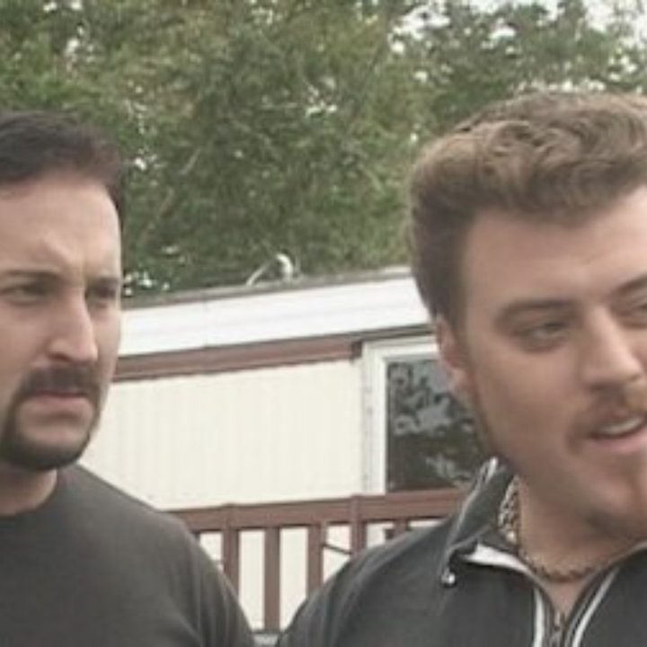 John Paul Tremblay and Rob Wells in Trailer Park Boys.