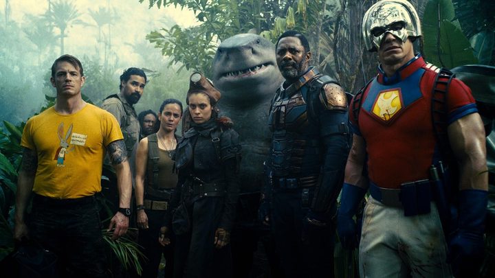 Task Force X looking directly at the camera in The Suicide Squad.