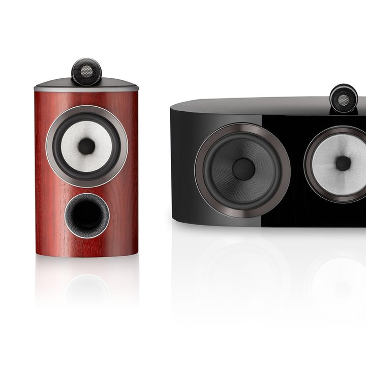 Bowers & Wilkins 800 Series Diamond D4 family of speakers.