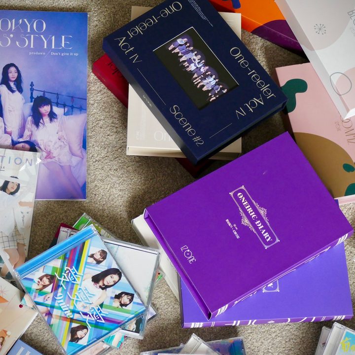 CDs in jewel cases and collectors editions.