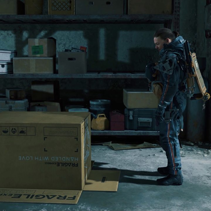 Sam Porter Bridges in Death Stranding Director's Cut.