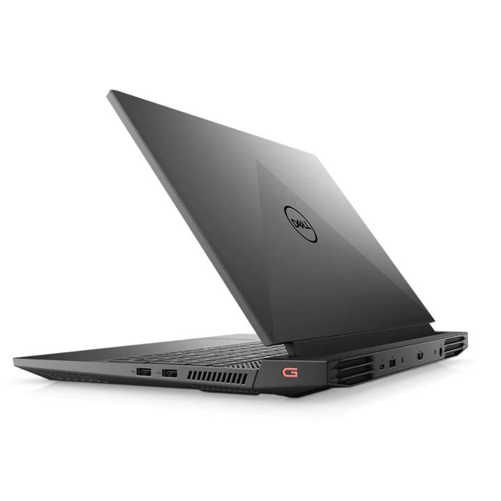 Dell Gaming G15 Laptop on White Background.