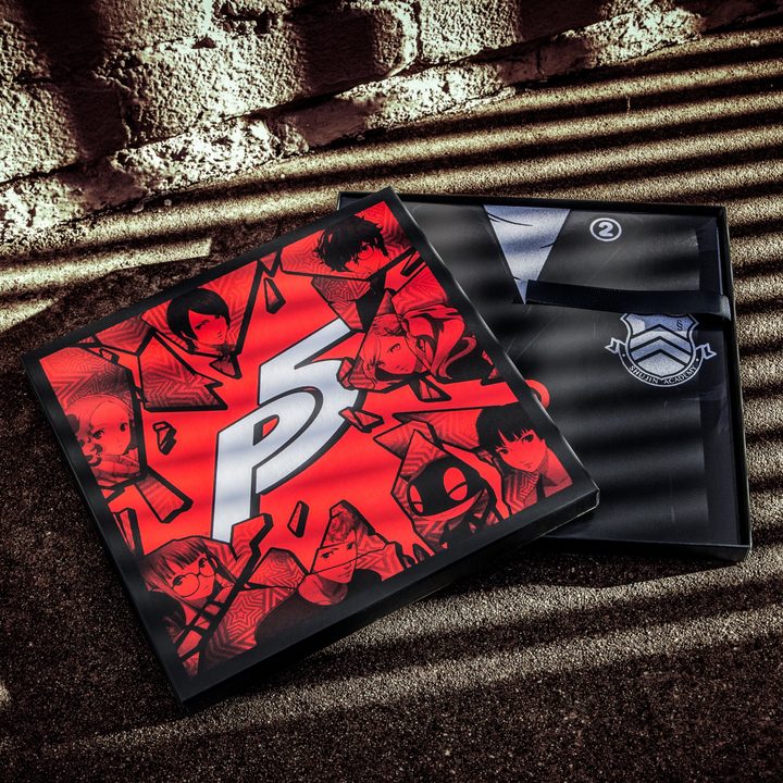 The vinyl boxset for the Persona 5 soundtrack.