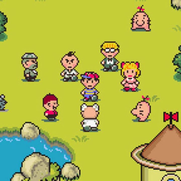 All main party members of Earthbound.