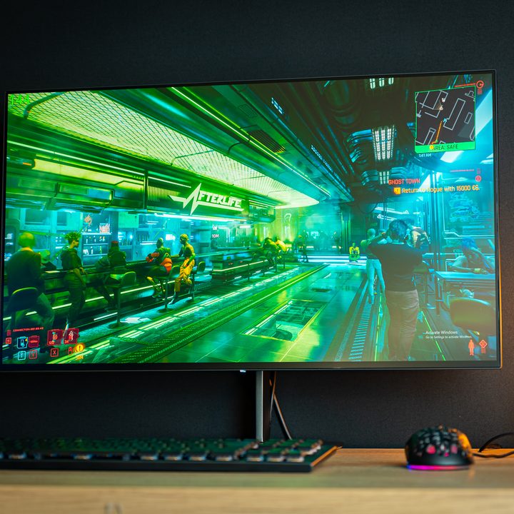 The Eve Spectrum 4K Gaming Monitor.