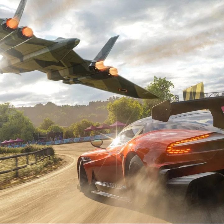 A car in Forza Horizon 5.