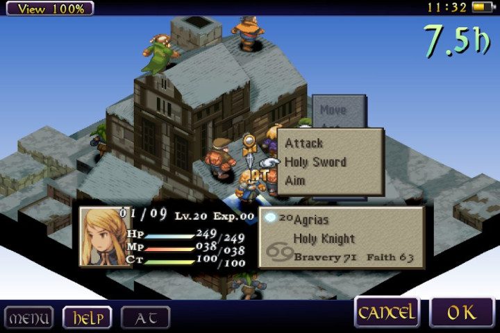 Final Fantasy Tactics: The War of the Lions.