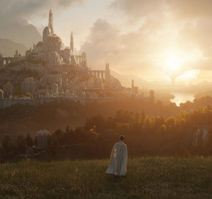 An Early Glimpse of the Lord of the Rings TV series.