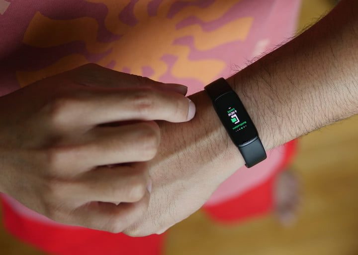 Fitbit Luxe athletic tracker.