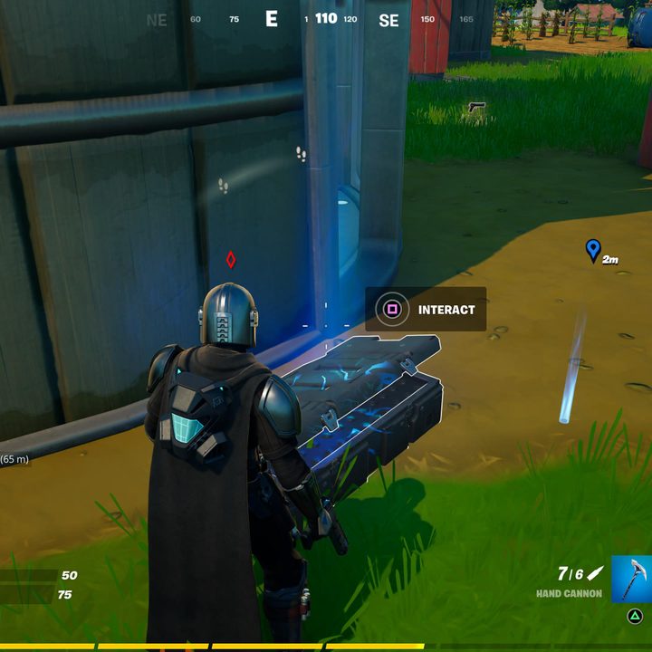 Alien sample in Fortnite.