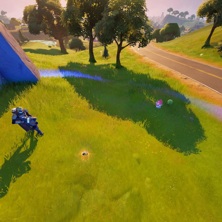 Player next to infected animal in Fortnite.
