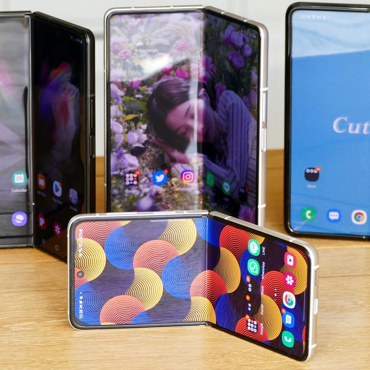 Galaxy Z Flip 3 with the Z Fold range.