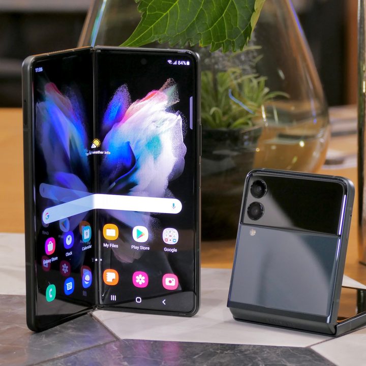 Galaxy Z Fold 3 and Galaxy Z Flip 3.