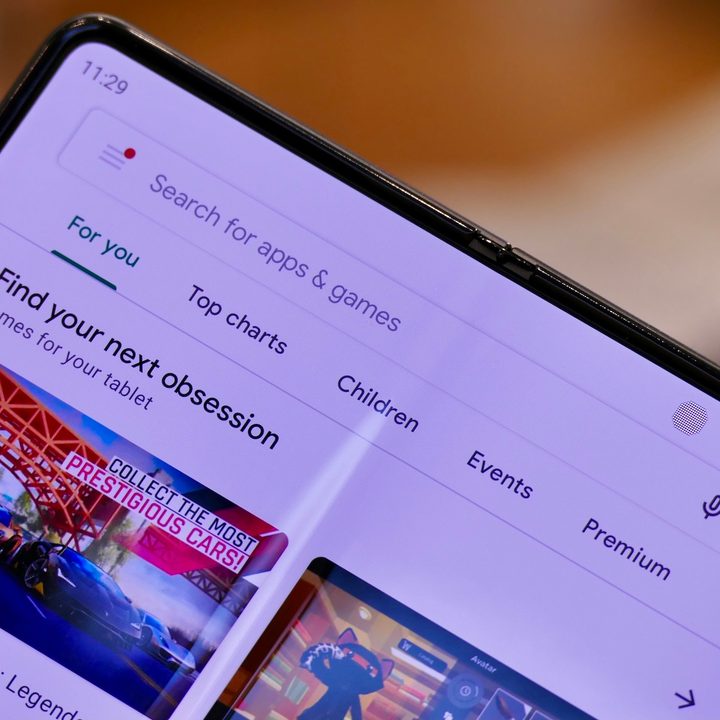 Under Display Camera on the Galaxy Z Fold 3