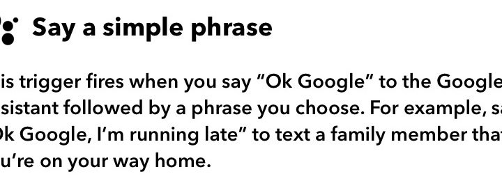 How to configure Google Home IFTTT.
