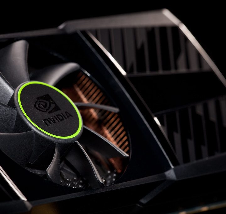 A GPU with a fan.
