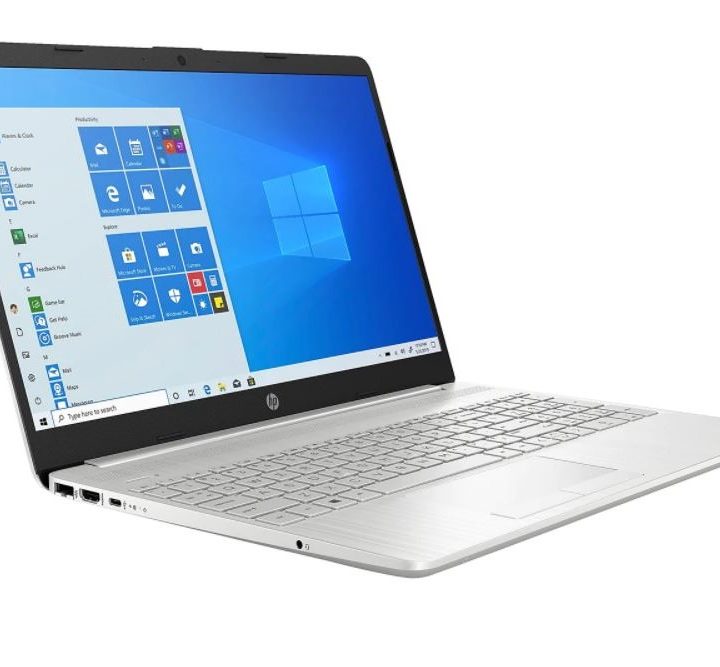 HP 15-dw3163st Laptop on white background.