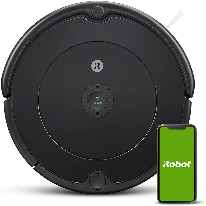 Close-up of the iRobot Roomba 675.